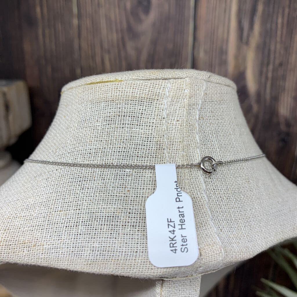 Sterling Heart Necklace