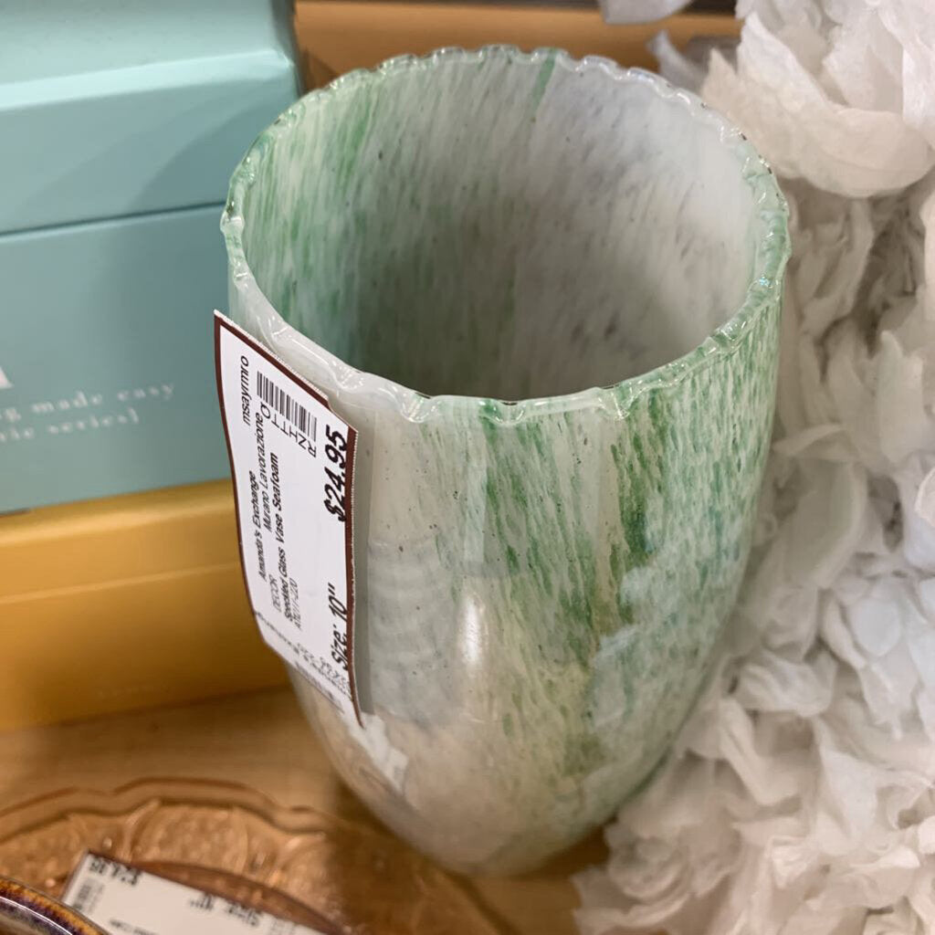 Speckled Glass Vase
