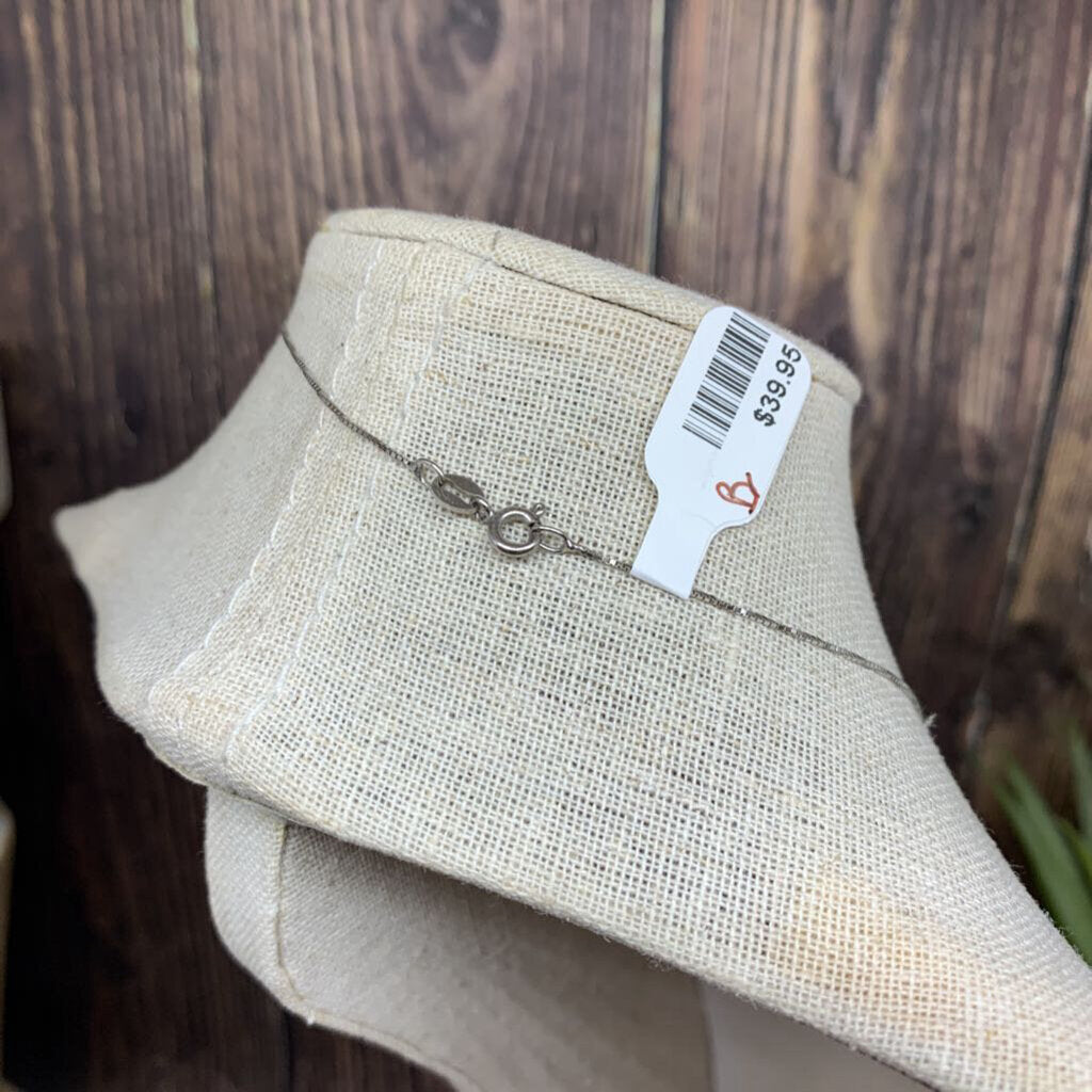 Sterling Treble Clef Necklace