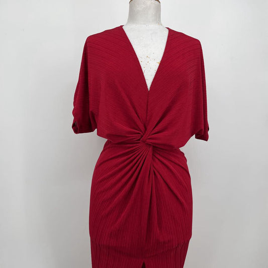 S/s Twist Waist Dress