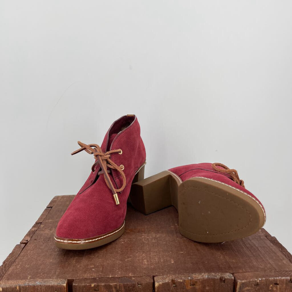 Tory Burch Suede Fur Booties