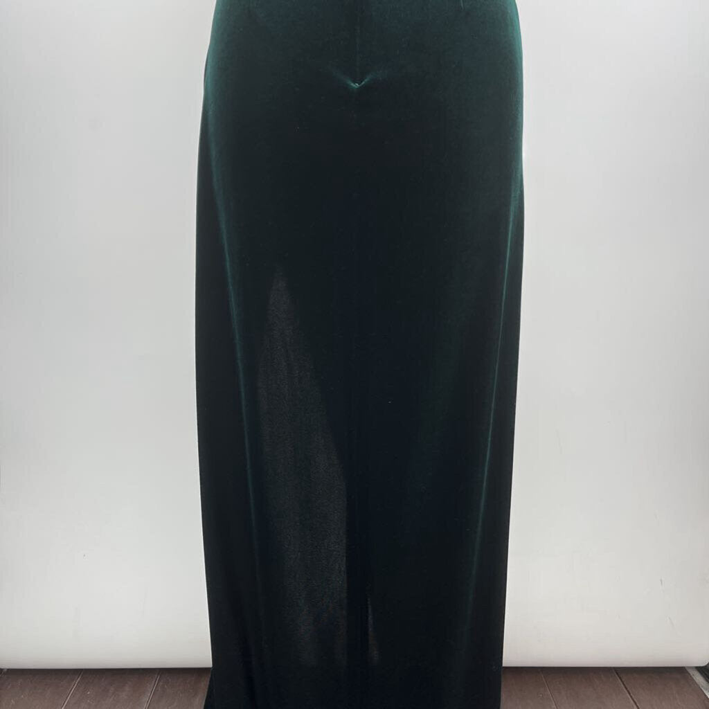 Jenny Yoo Velour One Shldr Gown