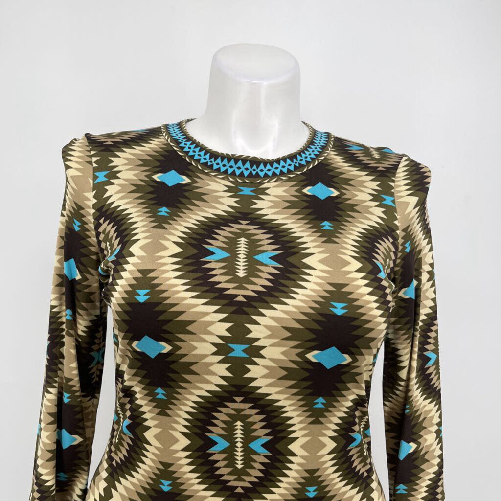 Tory Burch L/s Print Dress