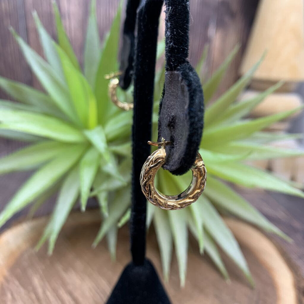 14k Hoop Earrings