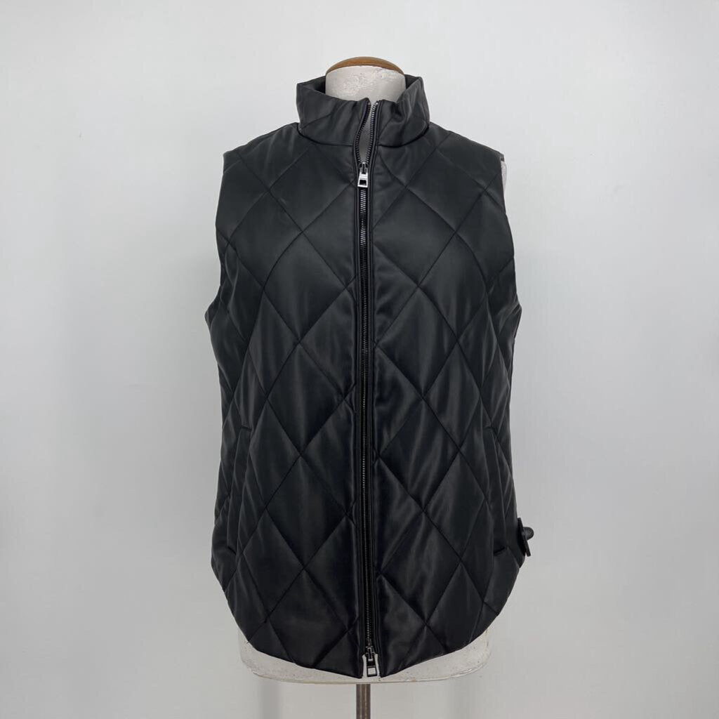 Chicos faux leather Vest