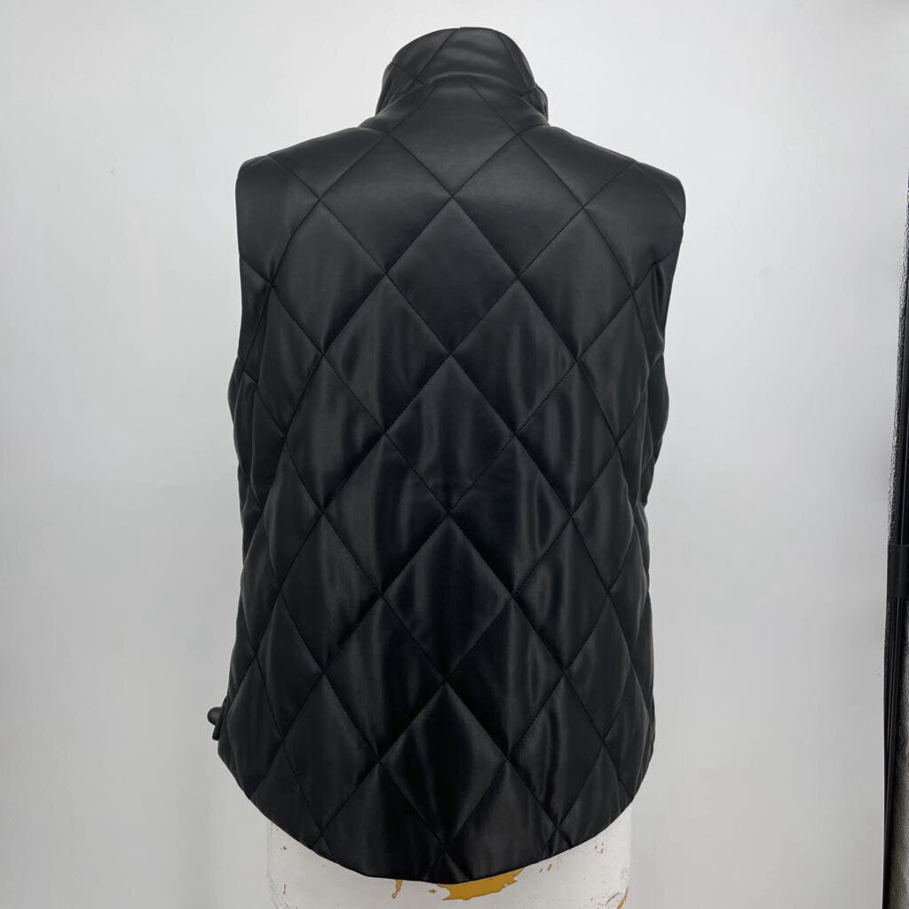 Chicos faux leather Vest