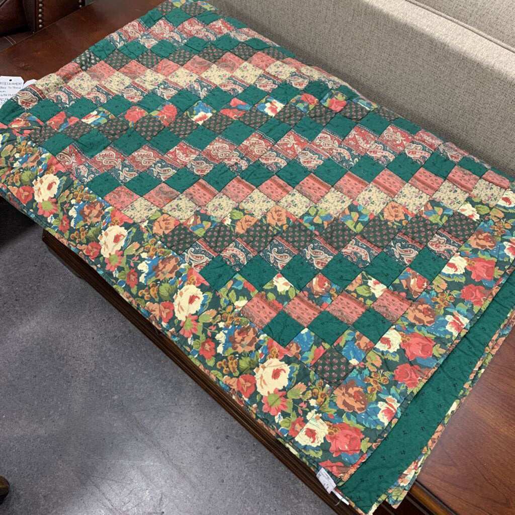 Patchwork Quilt AS IS