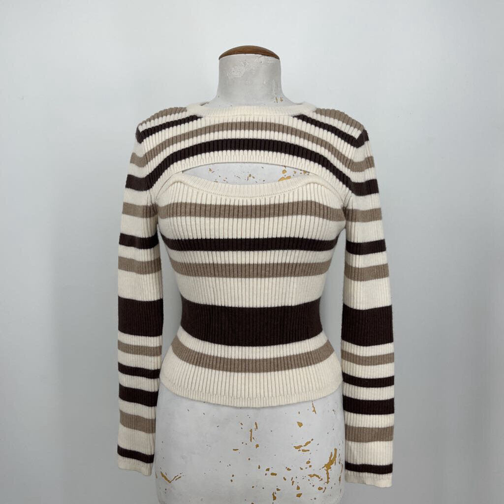 Lush L/s Stripe Sweater