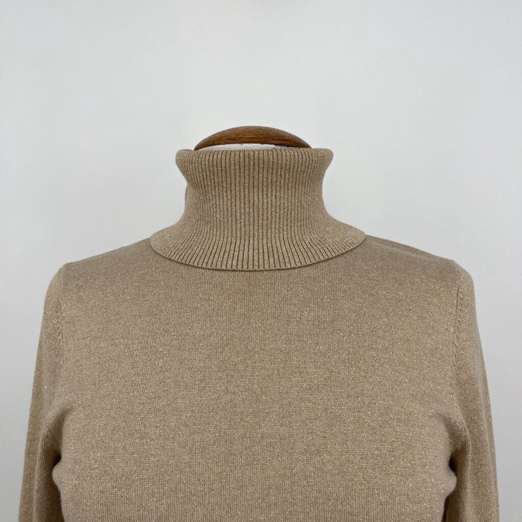 Calvin Klein Metallic Turtleneck