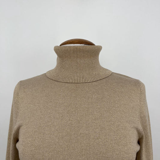 Calvin Klein Metallic Turtleneck