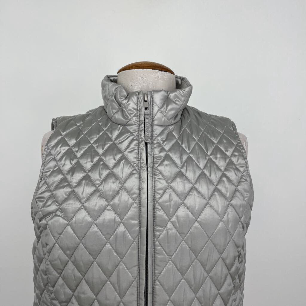 Talbots Long Quilted Vest
