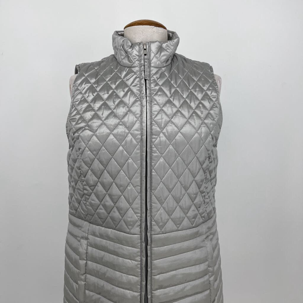 Talbots Long Quilted Vest