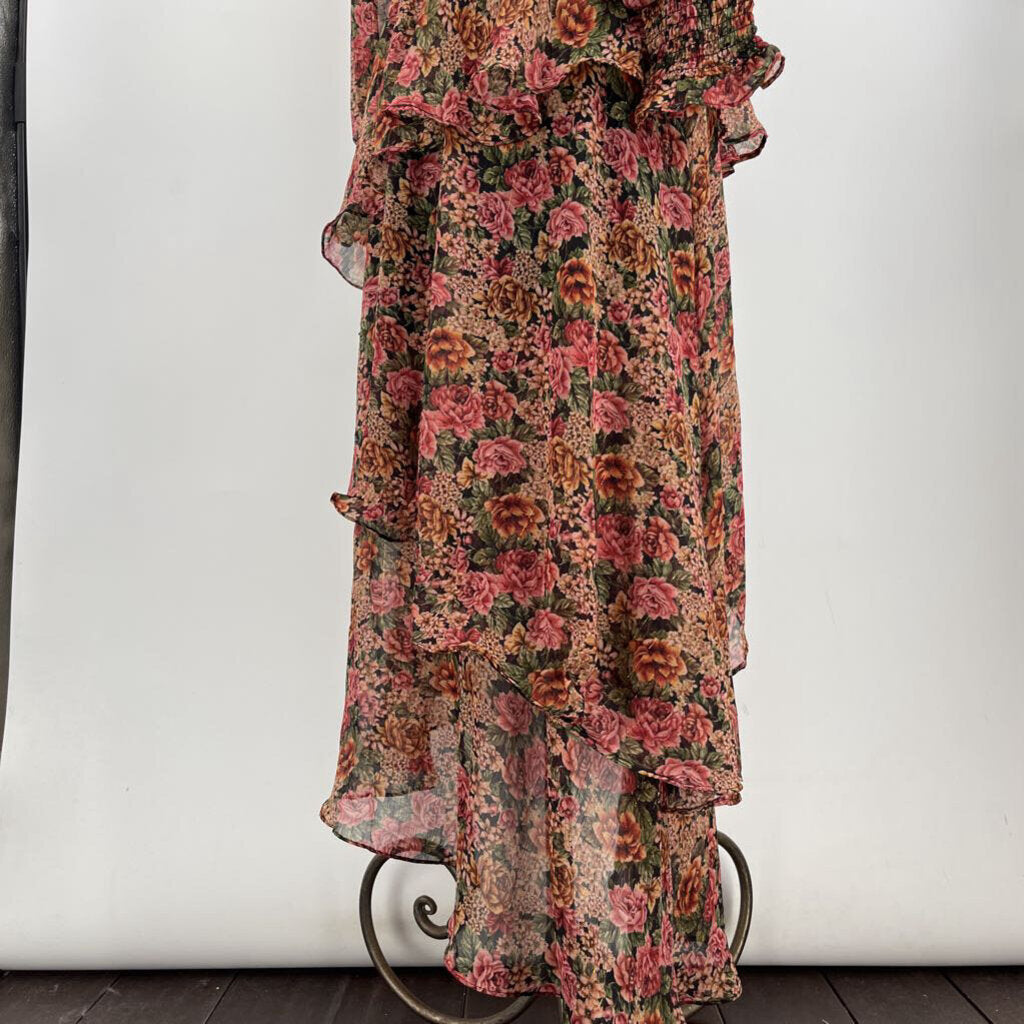 Dress Forum L/s Floral Maxi Dress