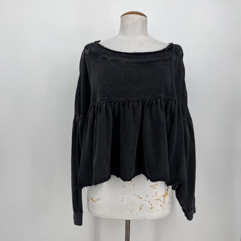 Free People Off Shoulder Sweatshirt