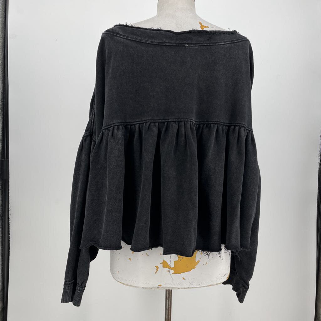 Free People Off Shoulder Sweatshirt