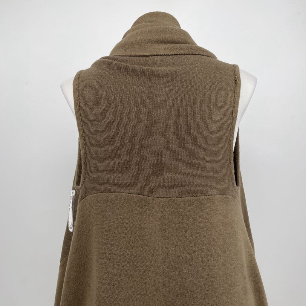 LOOK Cape Collar Open Sweater