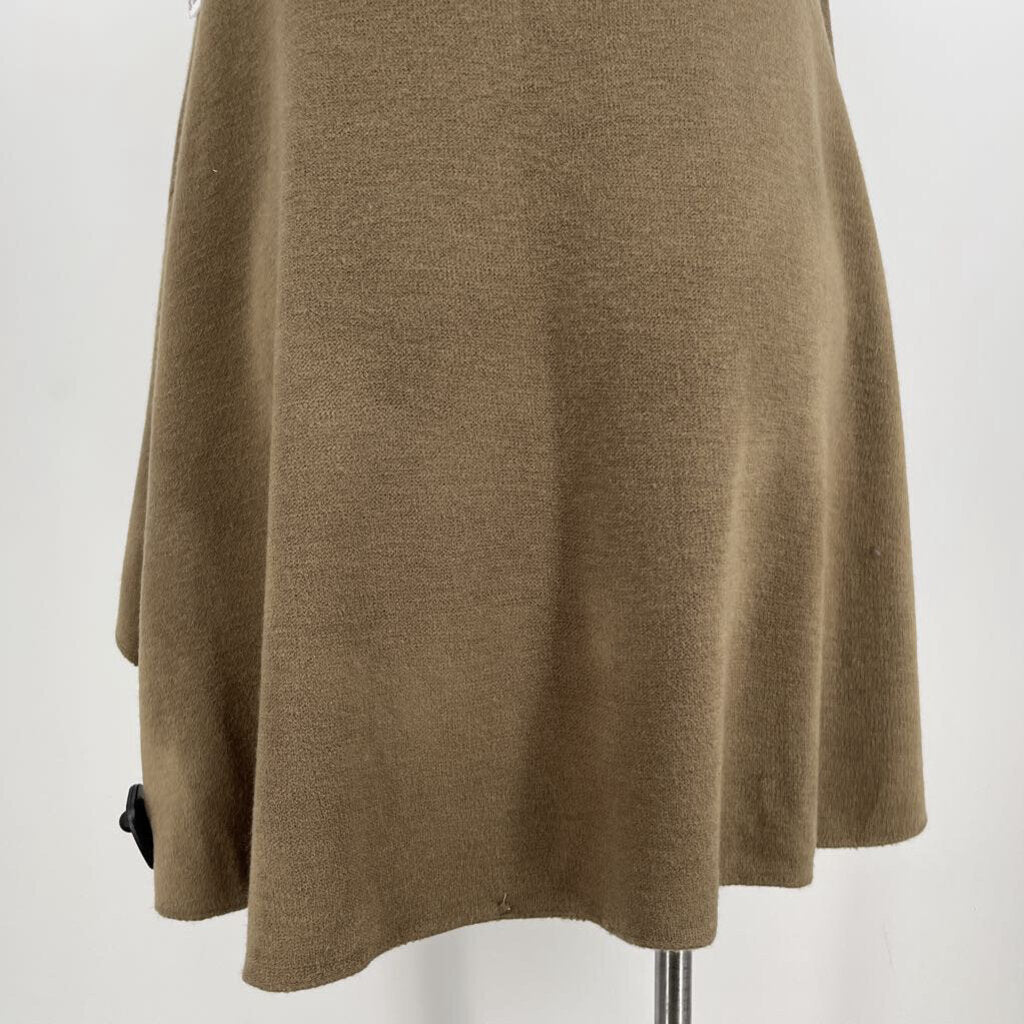 LOOK Cape Collar Open Sweater