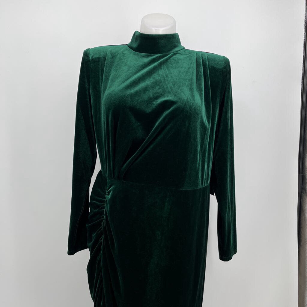 Eloquii L/s Velour Dress