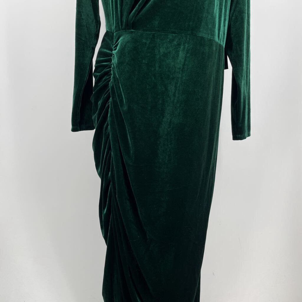 Eloquii L/s Velour Dress