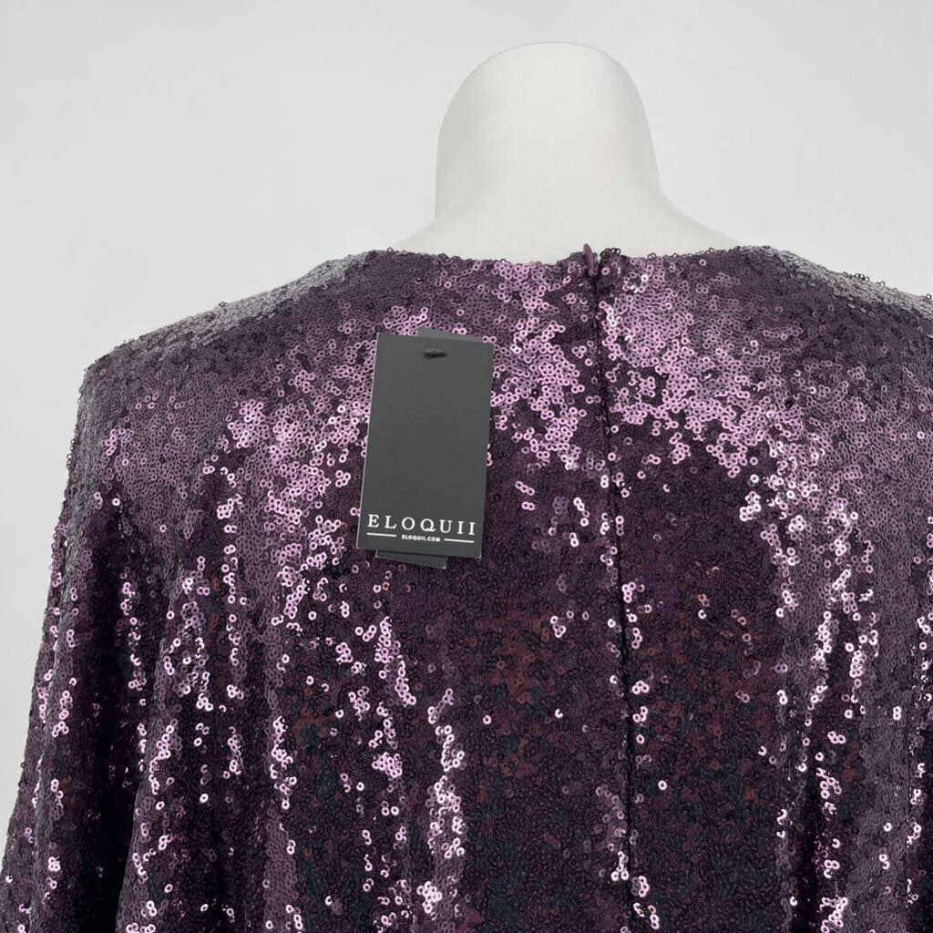Eloquii L/s Sequin Dress
