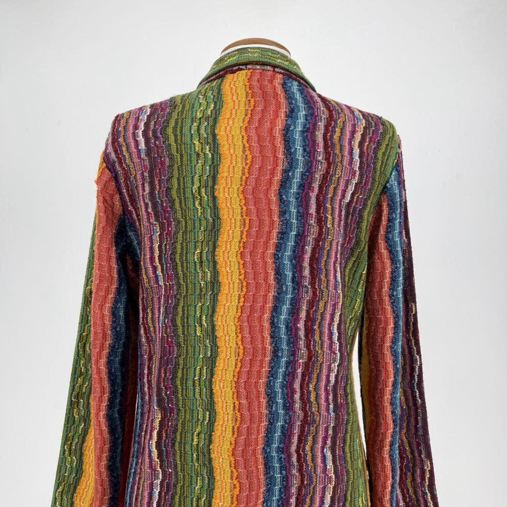 MB Marble Knit Stripe Jacket