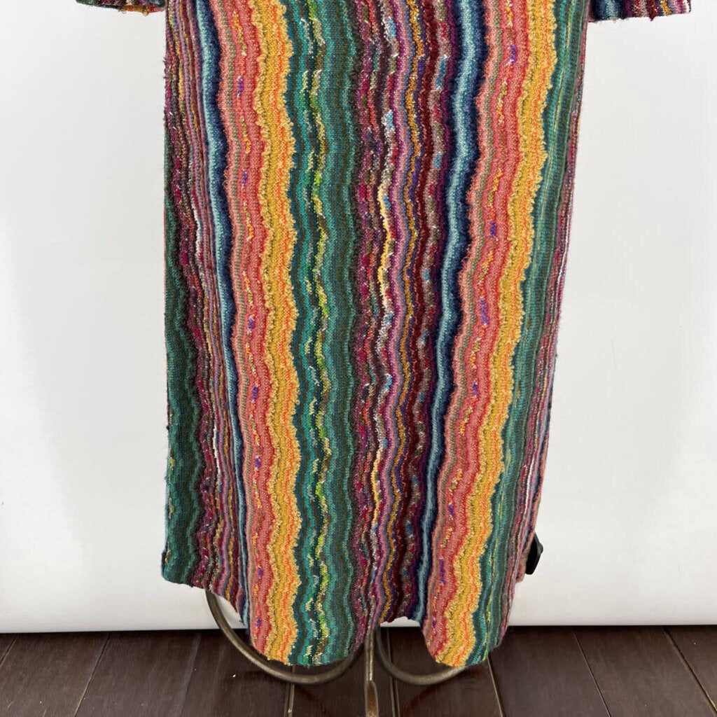 MB Marble L/s Knit Stripe Dress