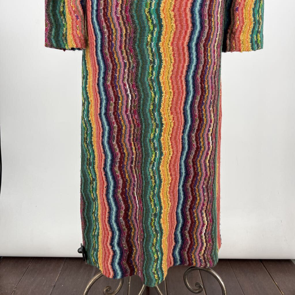 MB Marble L/s Knit Stripe Dress