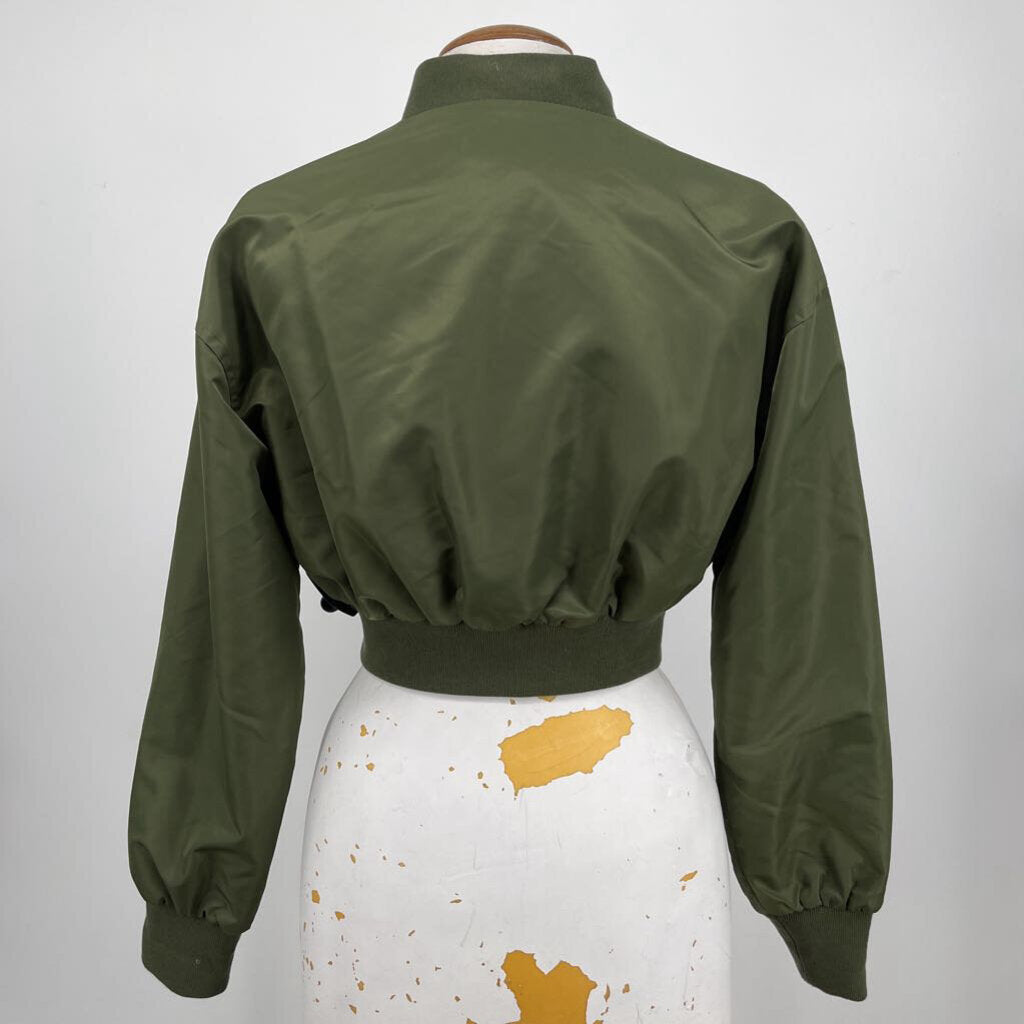 Pilcro Nylon Bomber Jacket
