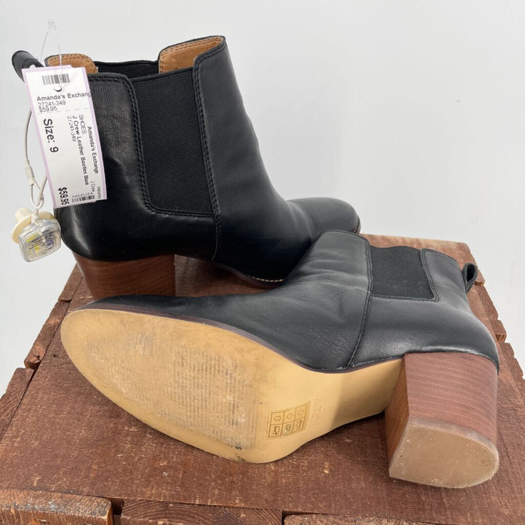 J Crew Leather Booties
