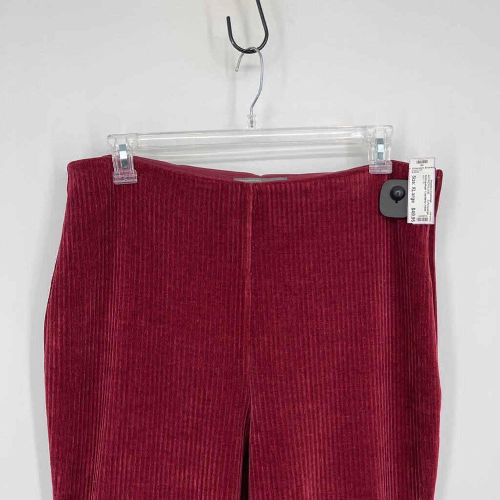 Anthropologie Courduroy Pants