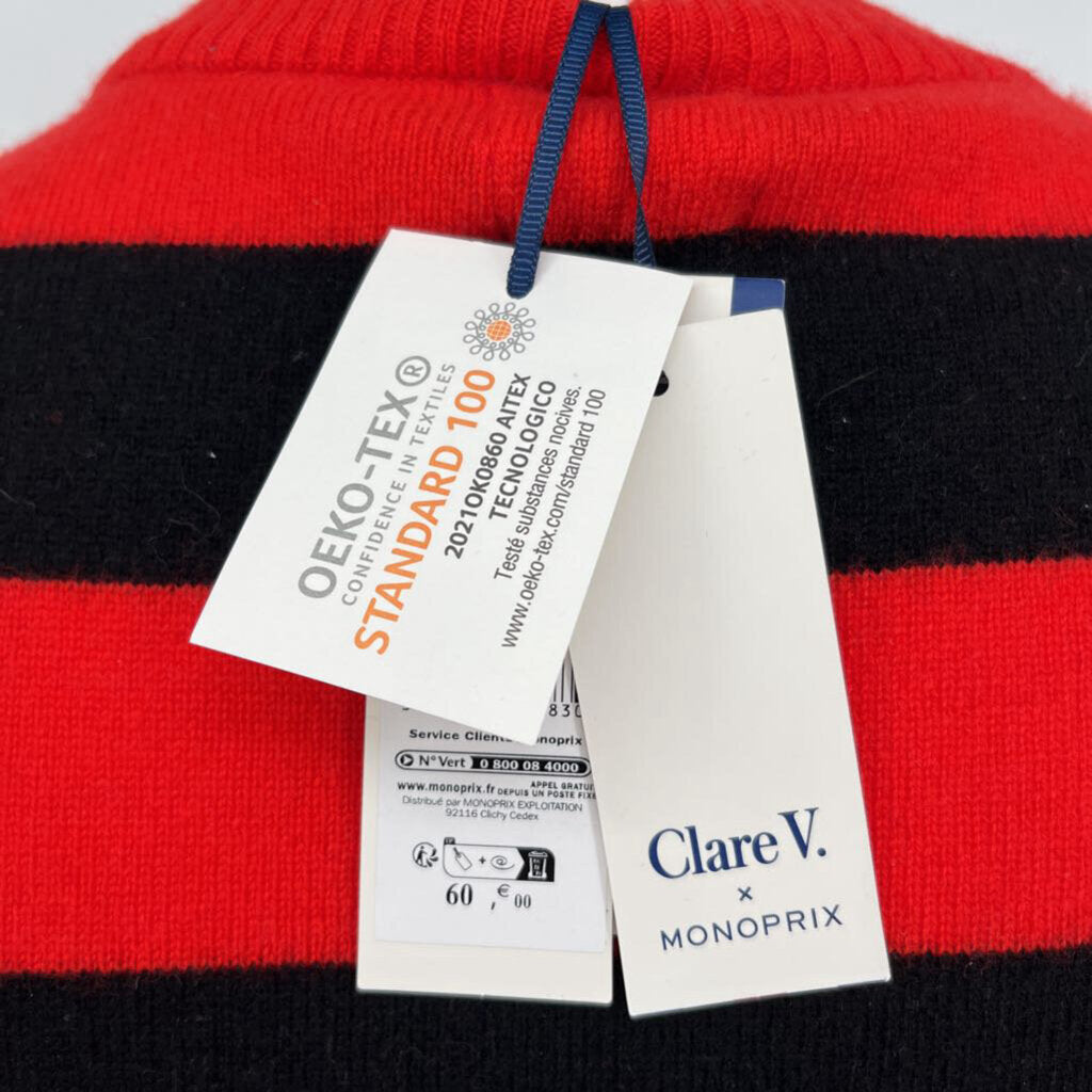 Clare V Monoprix l/s sweater Dress