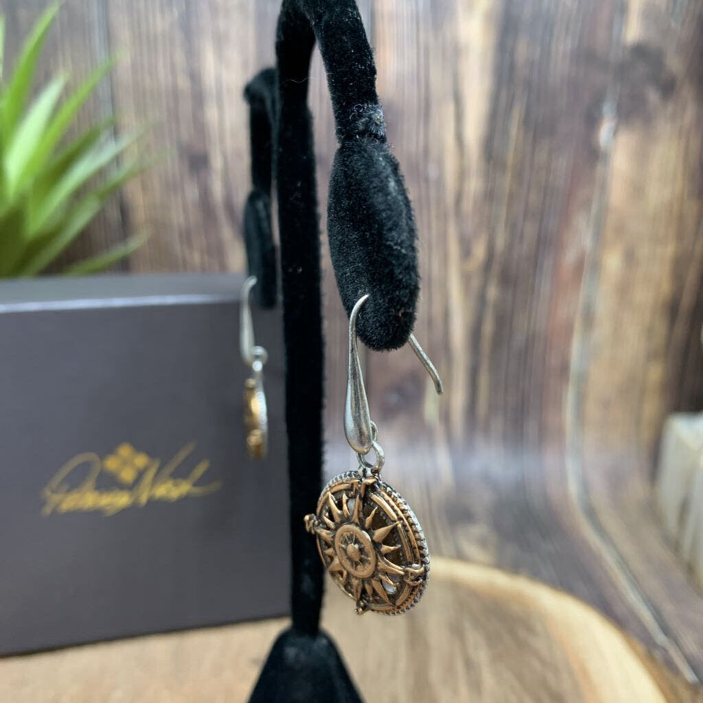 Patricia Nash Compass Earrings