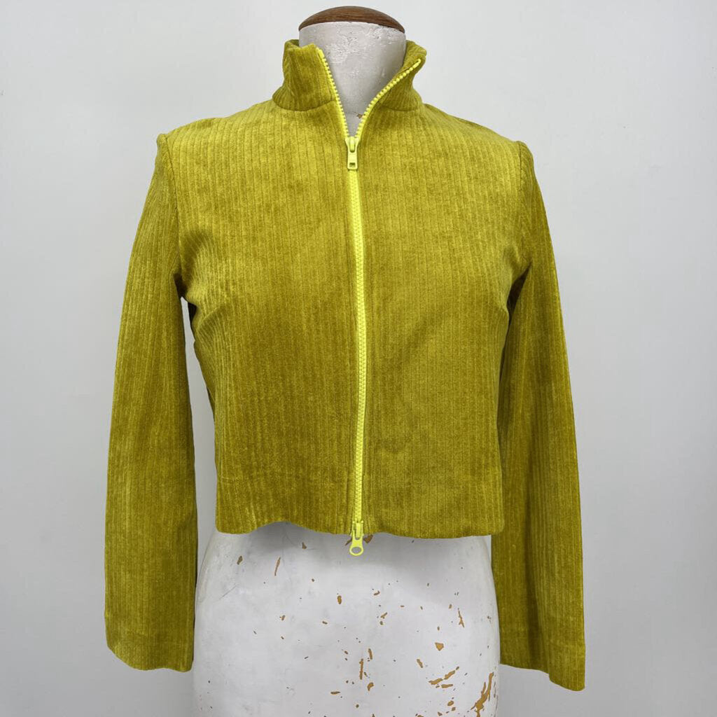 Eckhaus Latta Crop Zip Jacket