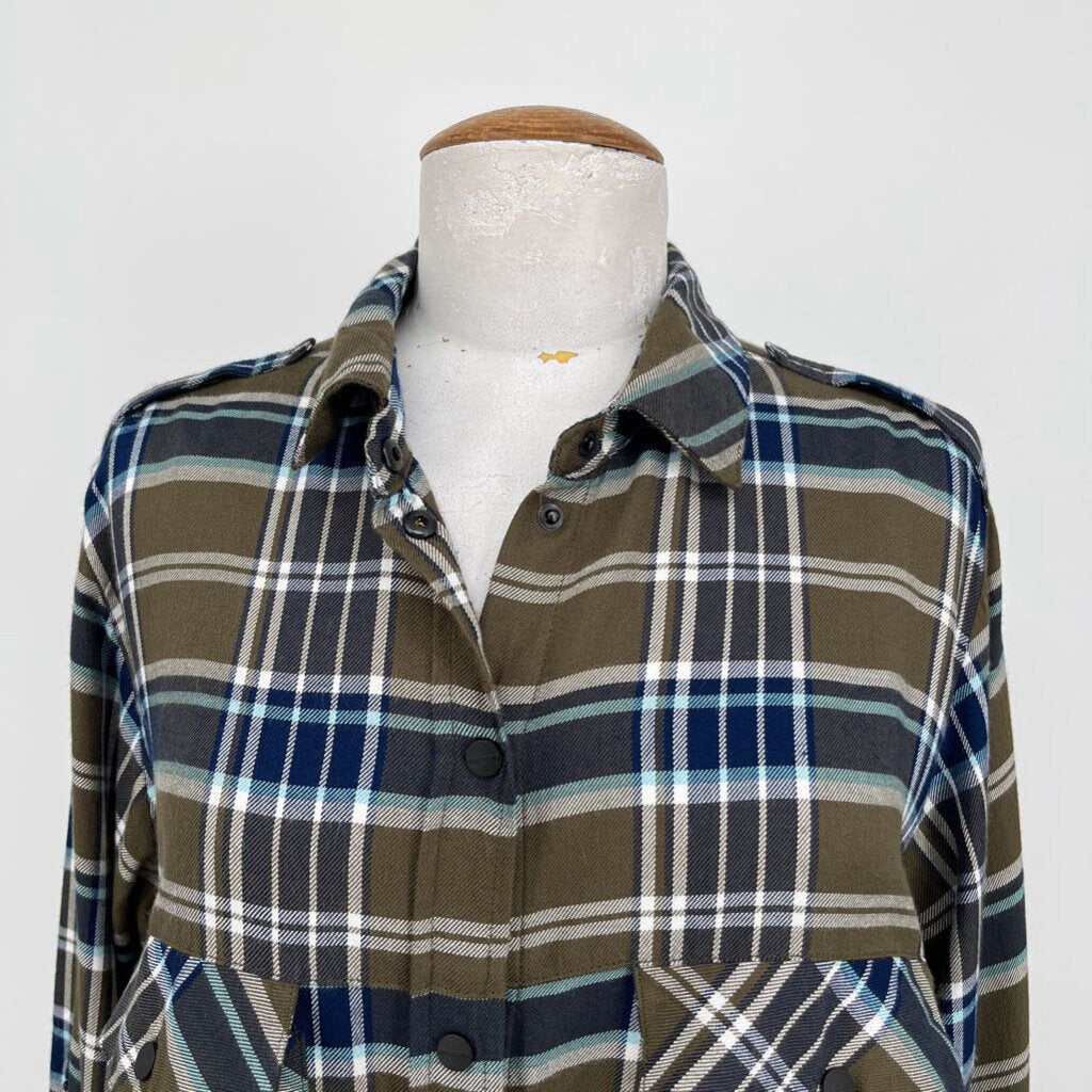Sanctuary L/s Plaid Shirt