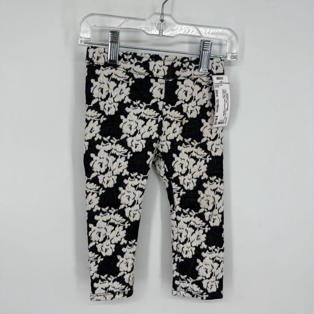 Janie and Jack Floral Leggings