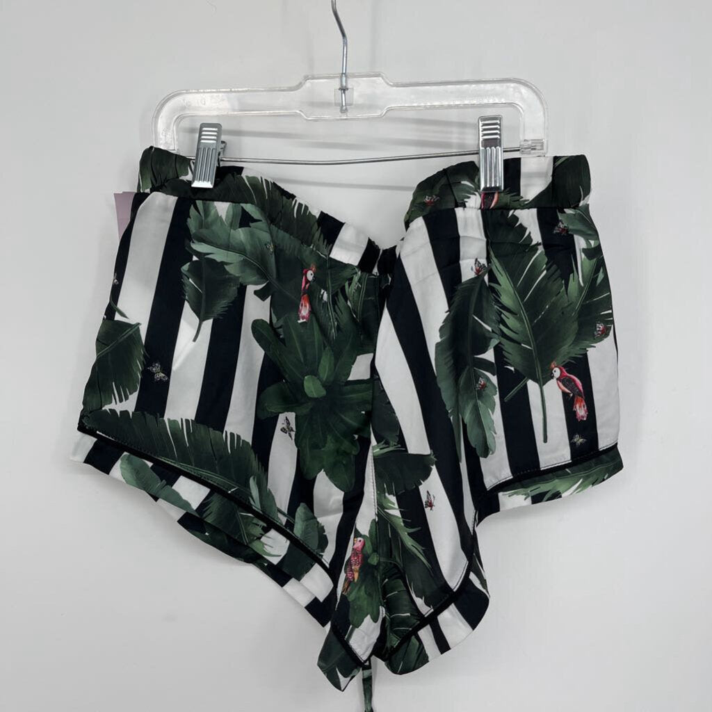 Plush L/s Floral Shirt, Shorts