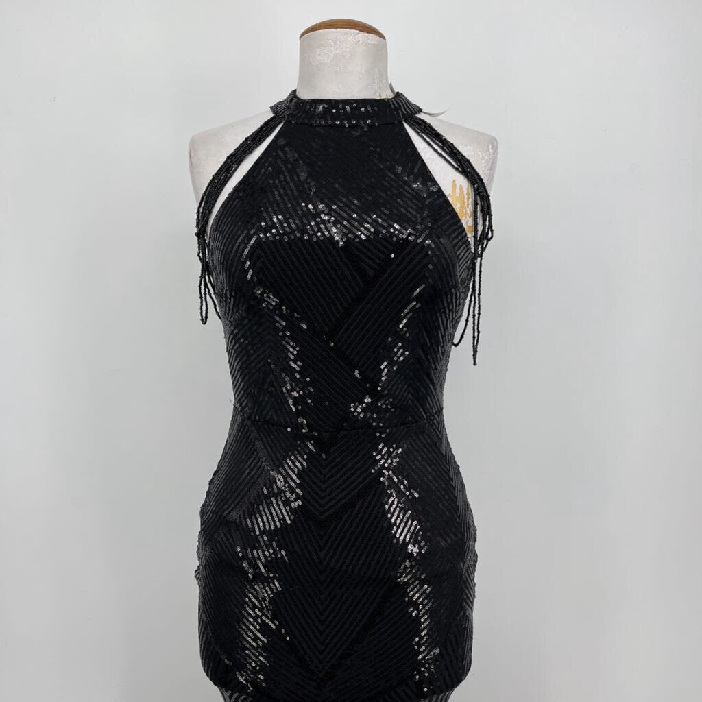 Miss Ord Long Sequened Dress
