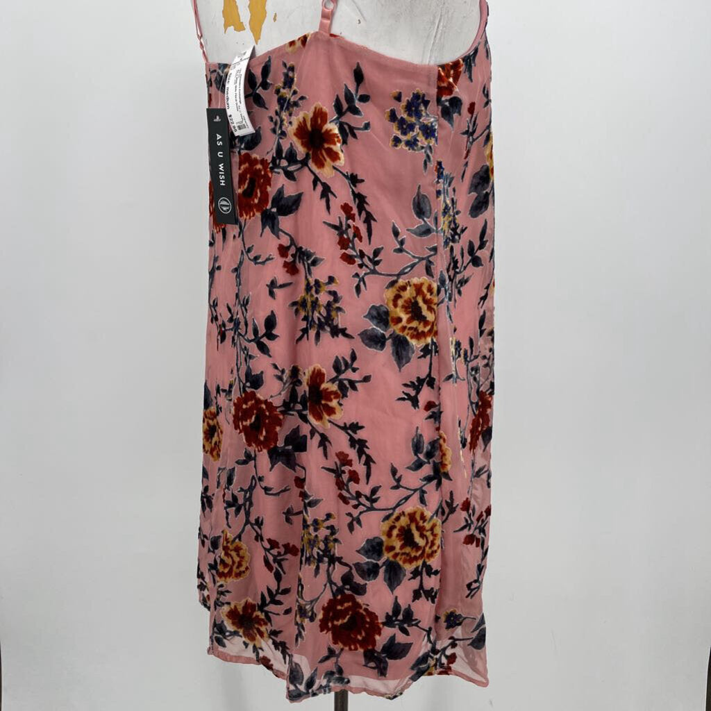 As u Wish Slvls Floral Dress