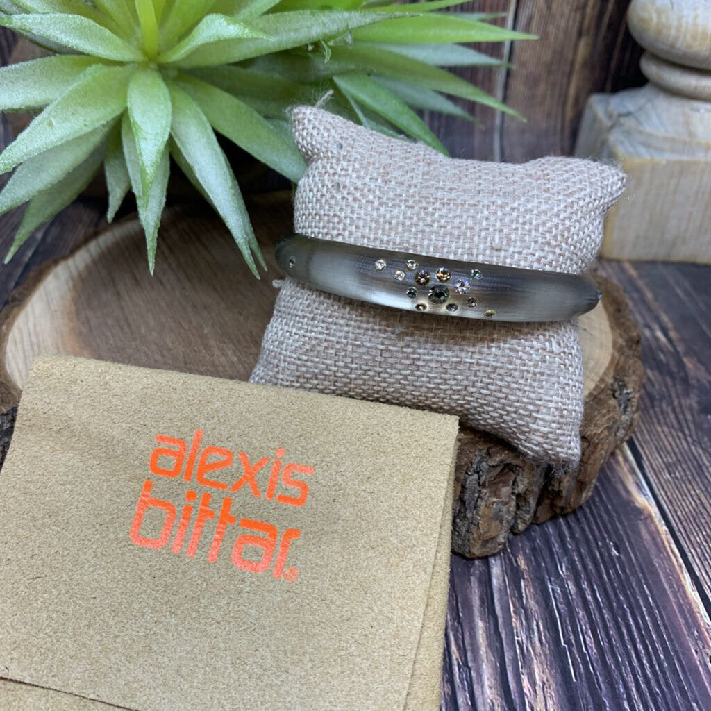 Alexis Bittar Lucite Thin Bangle