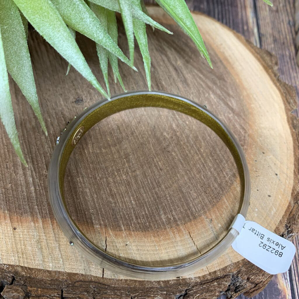 Alexis Bittar Lucite Thin Bangle