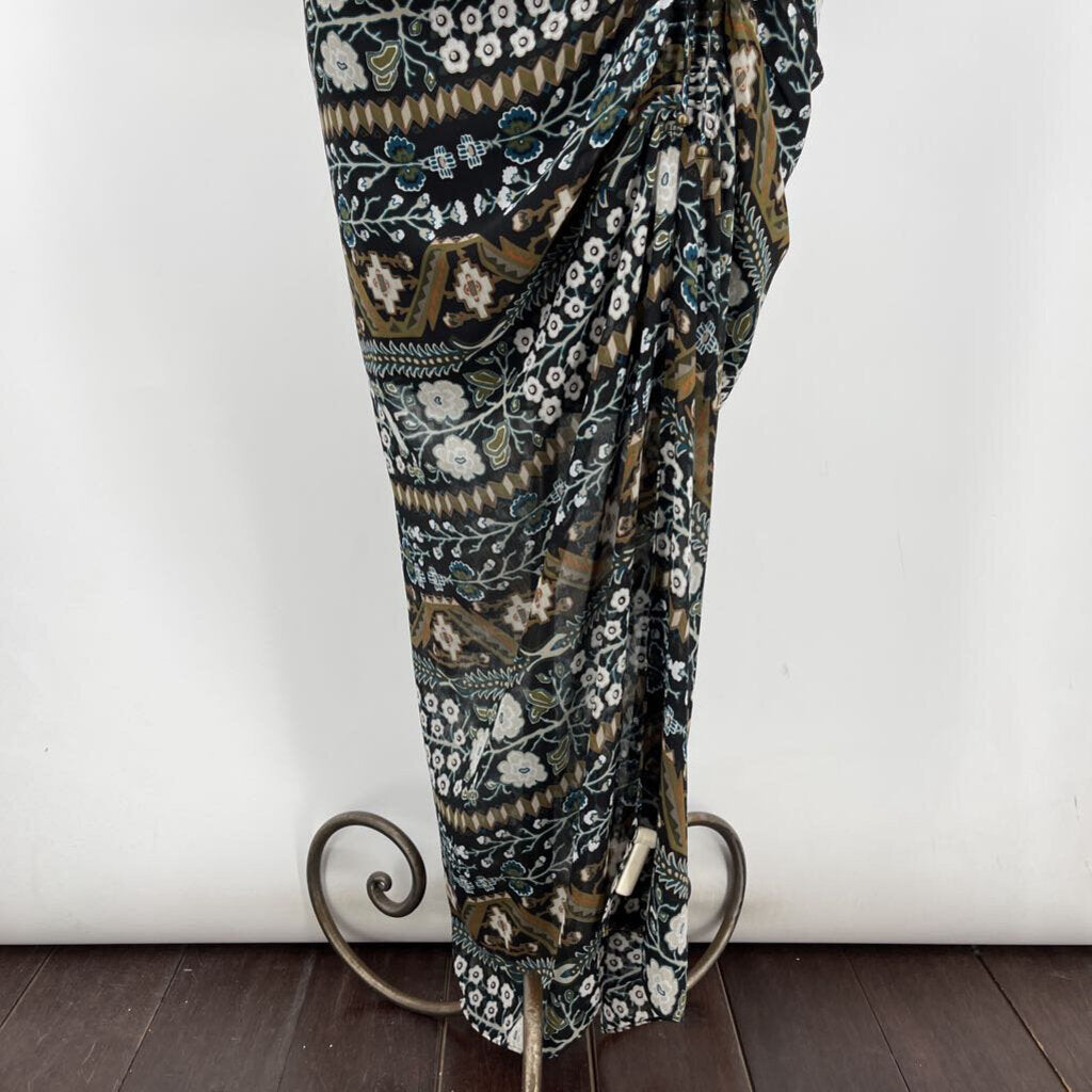 Veronica Beard S/s Floral Maxi Dress AS IS