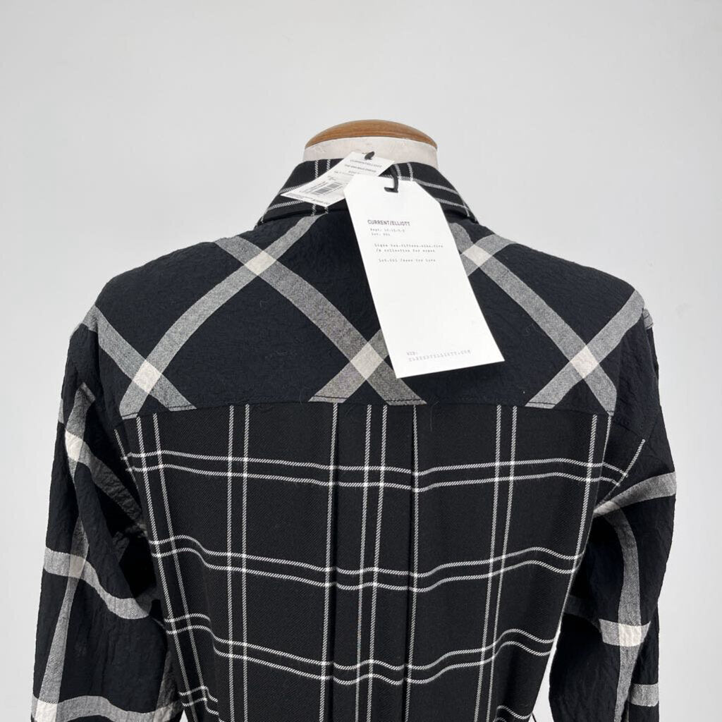 Current Elliott L/s Plaid Dress