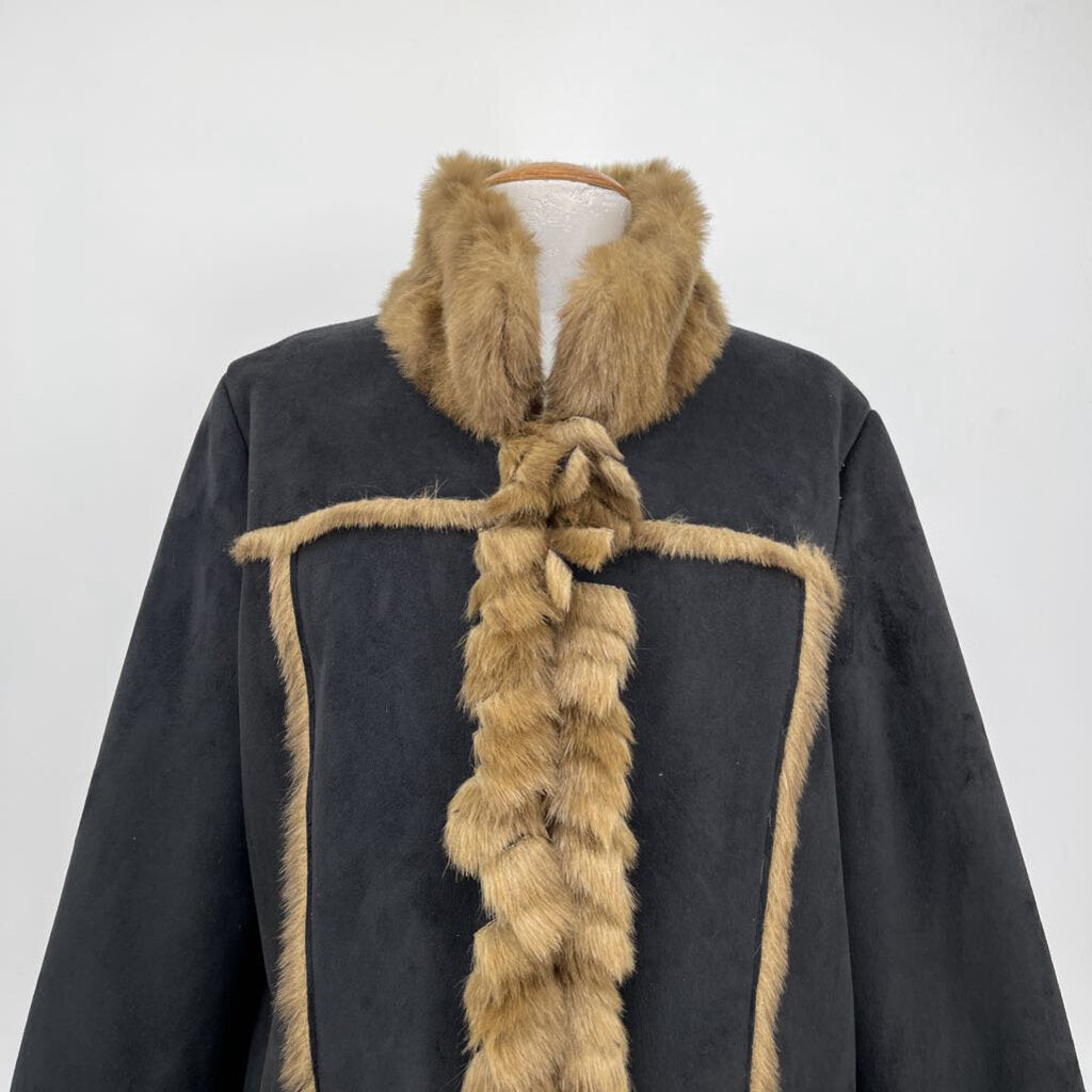 Scandinavaian Faux Fur Coat
