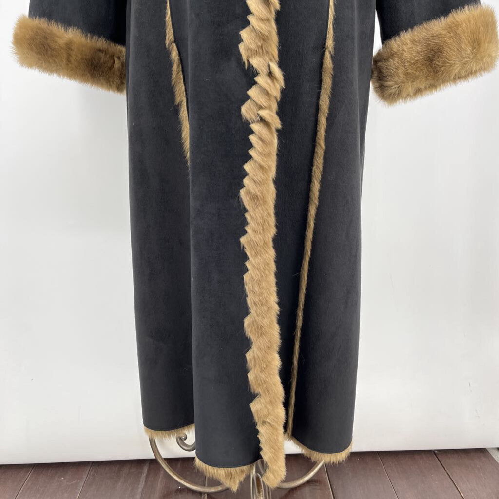 Scandinavaian Faux Fur Coat