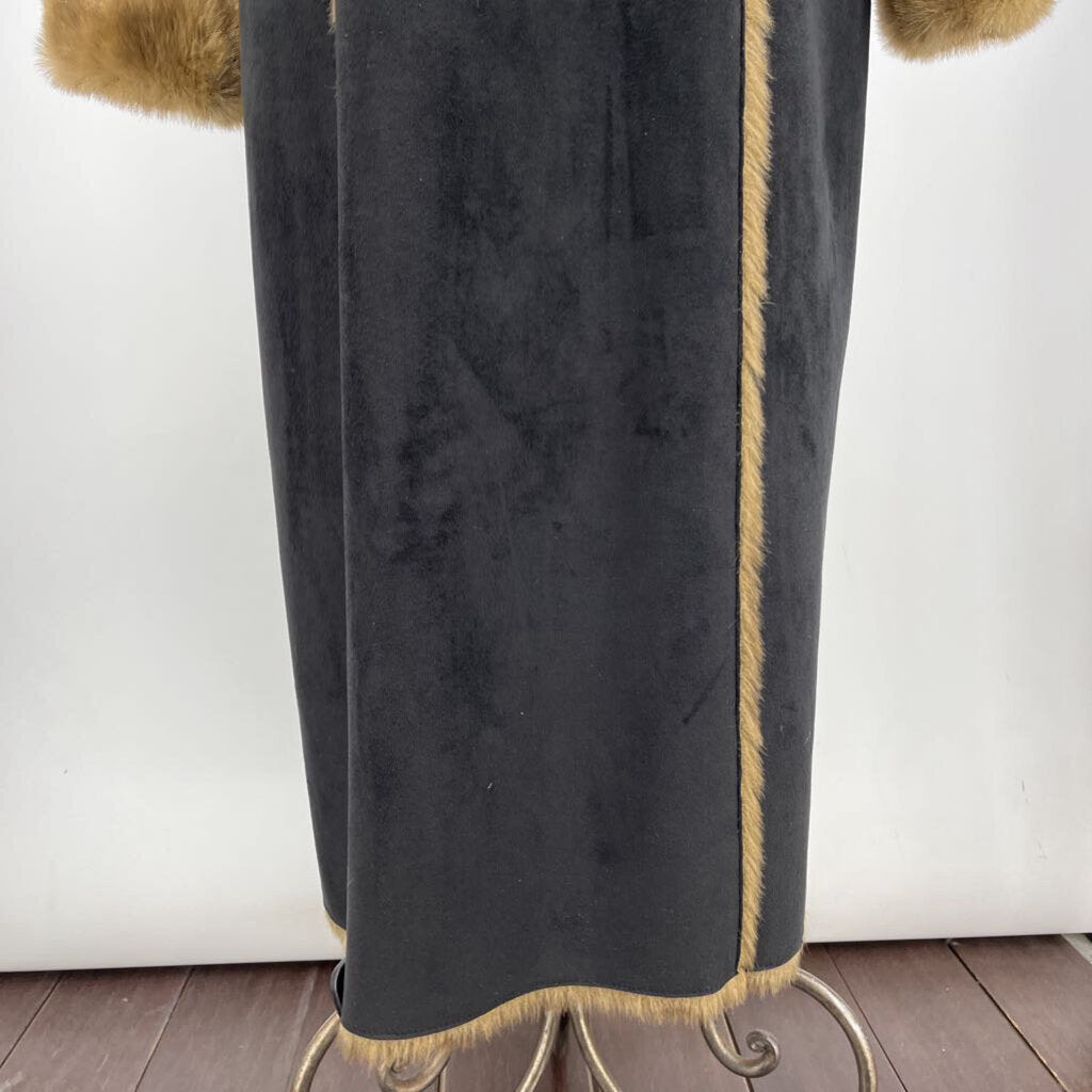 Scandinavaian Faux Fur Coat