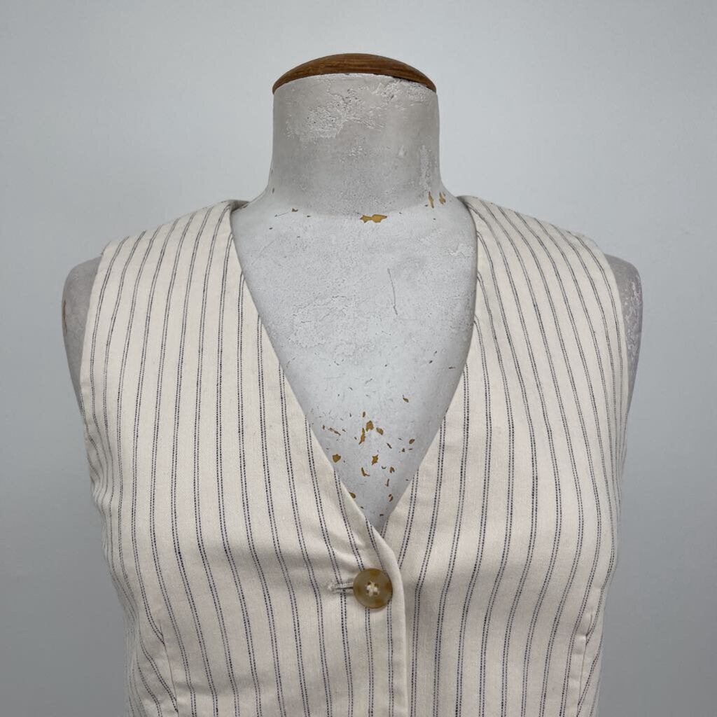Loft Pinstripe Vest