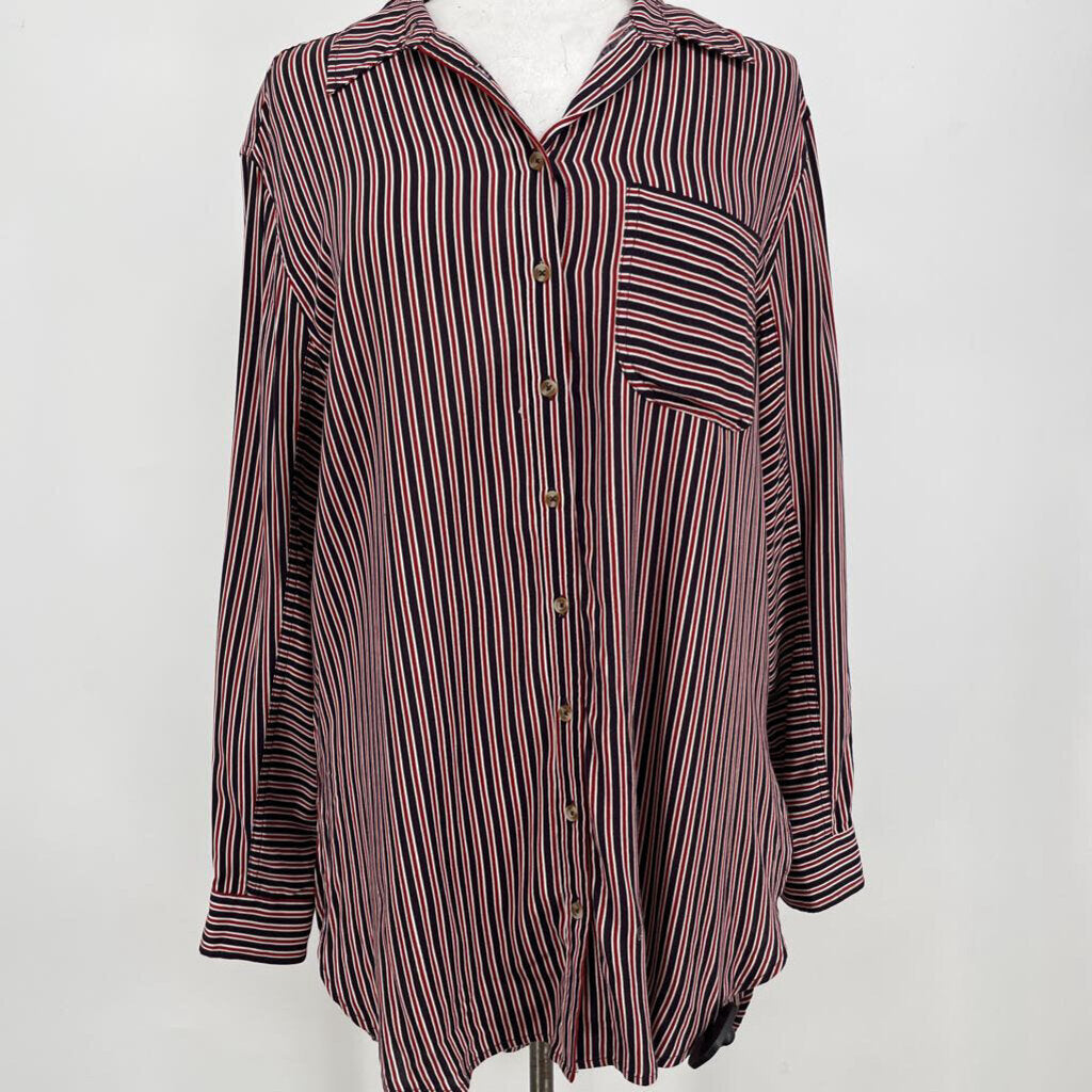 Maeve L/s Striped Shirt