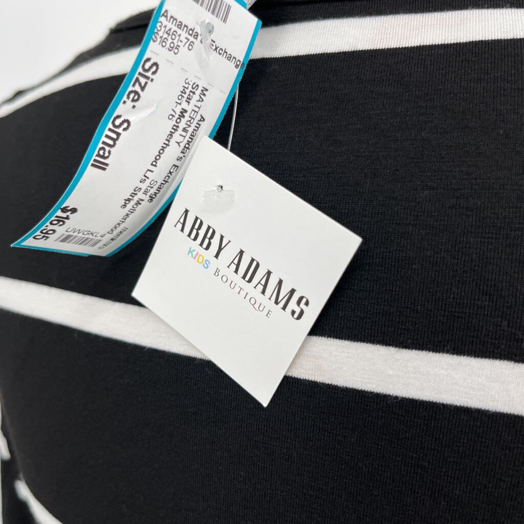 Star Motherhood L/s Stripe Dress