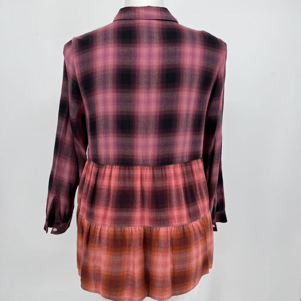 J Jill L/s Plaid Shirt