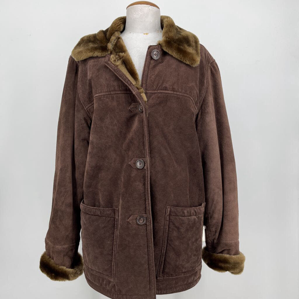 Dennis Basso Suede Jacket